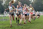 Senior women, National Cross Country Relays, Berry Park, Mansfield. Photo: David T. Hewitson/Sports for All Pics